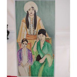 Henry Matisse Note Card The Three Sisters